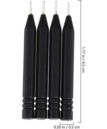 KOMBIUDA 4pcs Hearing Aids Earwax Remover Cleaning Rod Set Lightweight Steel Needle Tools for Earmold Cleaning for Maintaining Hearing Aids and Removing Earwax - Buy Online on GoSupps.com