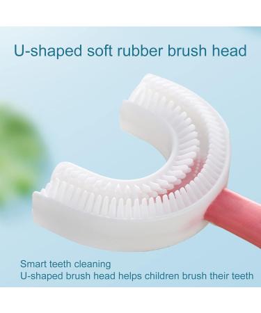 ZTGD Christmas Decorations Kids Toothbrush U-Type Head Oral Care Hand-Held Infant Soft Bristle Toothbrush for Toddler Baby & Child Personal Care Blue Round - Buy Online on GoSupps.com