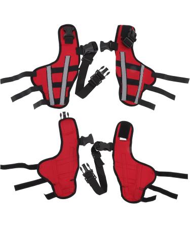 Knee Brace for Dogs ACL with Reflective Strips Knee Dislocation Arthritis Keeps The Joint Warm and Stable Extra Support Reduces Pain and Inflammation (XS) - Buy Online on GoSupps.com