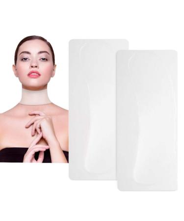 Anti Wrinkle Silicone Patch Neck Mask Silicone Body Care Pad Anti-wrinkles Aging Reusable Washable Whitening Firming Moisturizing Neck Tape Silicone Pads Anti Wrinkle Patch for Neck Lines Removal