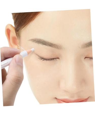  BIUDECO 2 Pieces Eyebrow Pencil Cosmetic Pen For Eyebrows Eye Makeup Applicator Eyeliner Pen Self-adhesive Forehead Beginner White Suite Wooden Miss - Buy Online on GoSupps.com