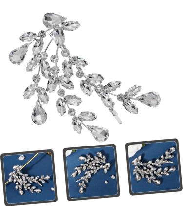 DOITOOL Rhinestone Hair Clip Girls Hair Clips Hair Clips for Girls Diamonds Hair Clip Wedding Hair Pins Diamond Hair Clips Crystal Bobby Zinc Alloy Bride Horse Eye Hair up - Buy Online on GoSupps.com