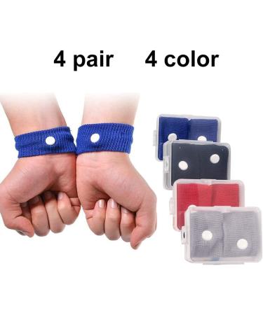 MT Healthy 8 Pcs Travel Motion Sickness Relief Wristbands - Non-Drowsy Nausea Relief for Sea & Air - 8 Count Pack - Buy Online on GoSupps.com