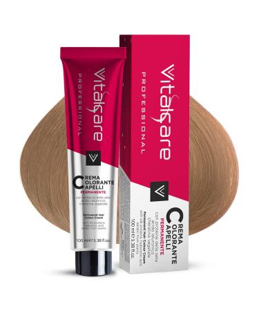Vitalcare Vitalcare | Professional - Professional Permanent Hair Color Hair Color Cream Hair Dye with Silk Protein No. 6/32 Dark Beige Blonde 100 ml