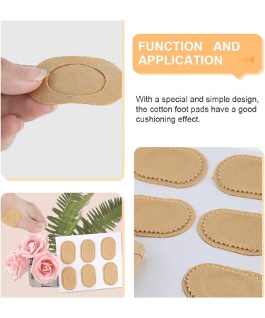 CLISPEED 6sheets Heel Grips Corn Patch Feet Corn Remover Pad Feet Corn Sticker Remover Cushion Foot Pads Bunion Relief Pads Feet Corn Patch Sports Stickers Cotton Women's Shoes - Buy Online on GoSupps.com
