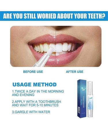 Helloget Purple Teeth Whitening Pens - Instant Stain Remover & Deep Cleaning - 3 PCs for a Confident Smile - Buy Online on GoSupps.com