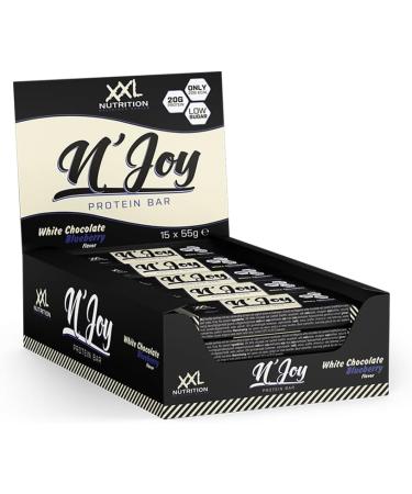  XXL Nutrition XXL Nutrition - N'Joy Protein Bar - Protein Bar 20g Protein - White Chocolate Cornflower - 15 Pieces - Buy Online on GoSupps.com