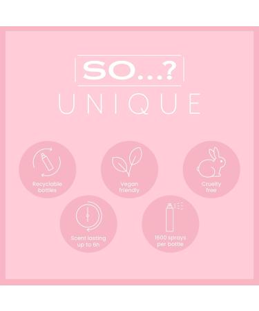 So Unique Peony Blush Body Mist - Floral Fruity Vanilla Perfume with Bergamot and Pear Notes - Perfume for Women - Body Spray for Women - 5.1 oz 5.1 Fl Oz (Pack of 1) Peony Blush - Buy Online on GoSupps.com