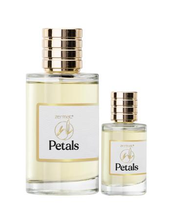 Zermat Petals Fragrance Gift Set for Women - Floral-Fruity Scent - 3.55 Fl. Oz Bottle + Bonus 0.85 Fl. Oz Miniature