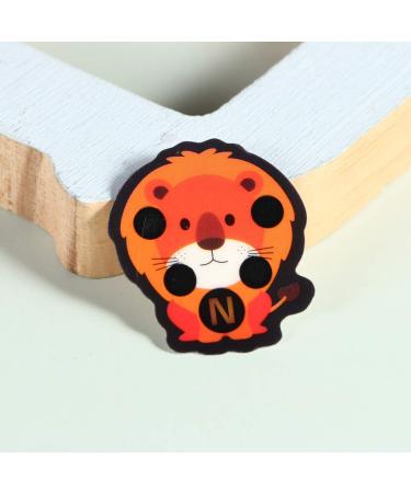 10PC Thermometer Stickers - Colorful Animal Patterns for Baby & Toddler Fever - Front Strip Temperature 35-40 C | Ideal for Home & Travel - Buy Online on GoSupps.com