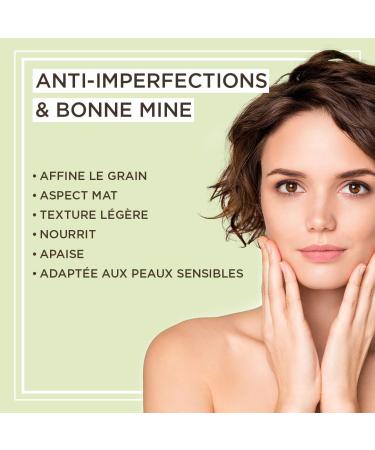 Supernature Face Cream by HUYGENS - Natural & Organic Anti-Blemish Moisturizer for Sensitive Skin with Salicylic Acid - Vegan - 50ml Made in France - Buy Online on GoSupps.com