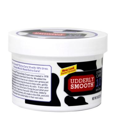 Udderly Smooth Extra Care Cream 10% Urea Unscented - 8 oz - Buy Online on GoSupps.com