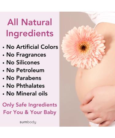 Maternity Belly Butter | Stretch Mark Prevention & Hydration | Paraben Free Hypoallergenic | Pregnancy Gift | Shea Butter & Vitamin E Rich - Buy Online on GoSupps.com