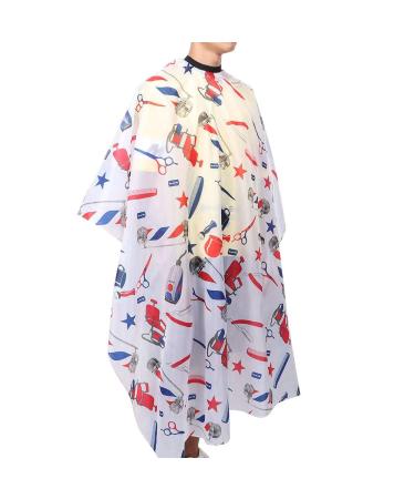 ZJchao Hair Capes Hair Cutting Cape Professional Barber Cape Haircut Barber Cape Cover Adjustable Hairdressing Salon Cape for Stylists Barbers Cutting Coloring Perming 160x140cm(2#)