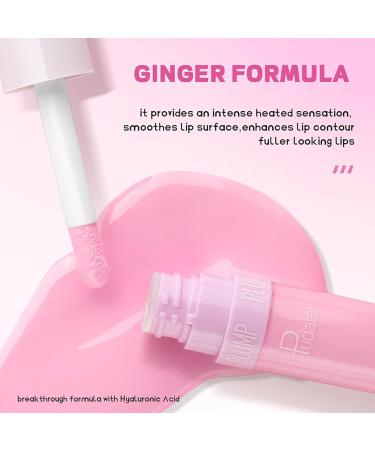Plumping Lip Gloss for Women | Glossy Liquid Lipstick with Ginger Extract | Fuller Lips Lifter Gloss (#013 1 PCS - Buy Online on GoSupps.com