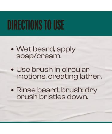 Men Rock Vegan Shaving Brush - Premium Synthetic Bristles for a Perfect Shave | 1 Piece - International Shipping Available - Buy Online on GoSupps.com