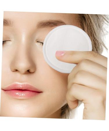 DOITOOL 1 Set Cleansing Pad Reusable Makeup Remover Pads with Holder Face Cotton Rounds Cotton Pads for Makeup Removal Reusable Facial Cotton Pads Face Wash White Bulk 8.5X8.5cm White - Buy Online on GoSupps.com