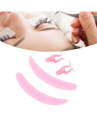 Eyelash Extension Separator Tool - Rose Red Silicone Base Washable & Reusable for Efficient Grafting - 1 Pair - Buy Online on GoSupps.com