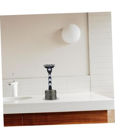 PopetPop Manual Razor Stand Holder - Durable Aluminum Alloy Shaving Apparatus for Safety Razors | Ideal for Men - Buy Online on GoSupps.com