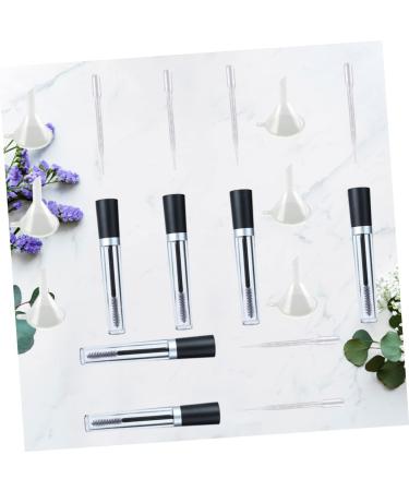 Beatifufu 2 18pcs Mascara Tube 10ml Empty Tube Funnel Dropper Mascara Tube with Wand Eyelash Growth Oil Tube - Buy Online on GoSupps.com