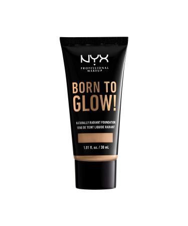 NYX PROFESSIONAL MAKEUP Born To Glow Naturally Radiant Foundation - Buff (Beige With Neutral Undertone)