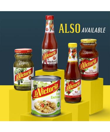 La Victoria Green Enchilada Sauce 12oz - Pack of 6 - Buy Online on GoSupps.com