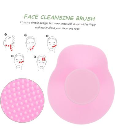 Ipetboom Hulu Scrubber Facial Cleansing Brush Face Brush Female Facial Brush Face Exfoliator Brush Multifunctional Brush Face Washing Cleaner Bath Brush Silica Gel Man Body Detergent - Buy Online on GoSupps.com