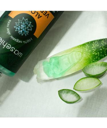  waschies waschies Organic Aloe Vera Gel with Organic Olive Leaf Extract - Buy Online on GoSupps.com