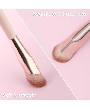 Molain Angled Under Eye Concealer Brush - Precision Makeup Blending Tool for Dark Circles & Contouring | International Shipping - Buy Online on GoSupps.com