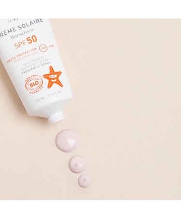 EQ Evoa SPF50 Organic Sunscreen Cream 100 ml - Buy Online on GoSupps.com