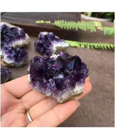 Crystal Natural Ore Irregular Amethyst Cluster Brazilian Crystal Rough Gemstone Home Decoration Reiki Stone Fish Tank 1pcs - Buy Online on GoSupps.com