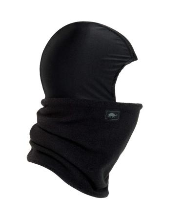 Turtle Fur Kids Shellaclava Chelonia 150 Fleece Neck Warmer Helmet Liner Winter Balaclava Hood, Ages 3-6 Black