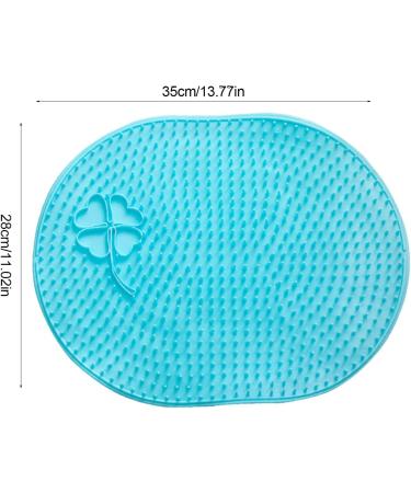 Vllold Blau Foot Scrubber - Non-Slip Wall-Mounted Shower Device for Easy Cleaning & Massage | Suction Cup Design for Men Women Boys & Girls - Buy Online on GoSupps.com