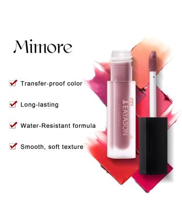 Mimore Matte Lipstick Gift Set - 4-Pack Long-Lasting Waterproof & Fashionable Colors - Smooth Plush Finish - Buy Online on GoSupps.com