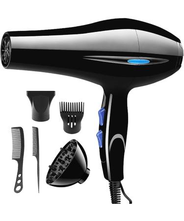 Dryer 2200W with Diffuser | Cold Hot Air Mode Styling Nozzles Fan Temperature Settings Cold Hot Air Mode High-Performance Rundaotong - Buy Online on GoSupps.com