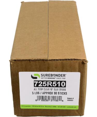 Surebonder 725R510 10-Inch All Temperature Glue Sticks  90 Pieces 10in. - Buy Online on GoSupps.com