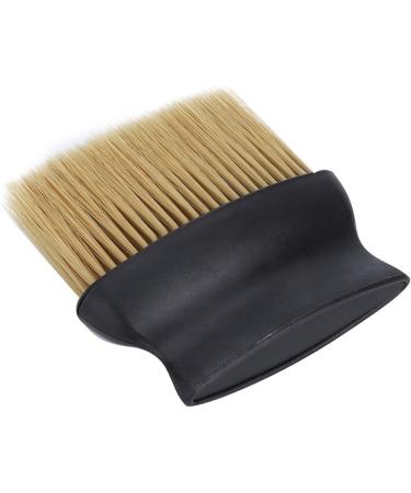 Neck Dusting Barber Brush Professional Salon Hair Cleaning Wooden Broom Hairdressing Tools for Barber Facial Hair - Buy Online on GoSupps.com