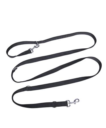 Rinsduall Dog Leash Nylon Dog Training Lead Adjustable Heavy Duty Strong Dog Line 3m Hands Free Dog Leash Large Dog Lead