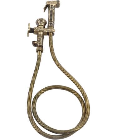 Antique Copper-Finish Toilet Spray Bidet Sprayer - G1/2 Interior & External Thread with Angle Valve - Einard - Buy Online on GoSupps.com