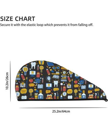 Quick-Dry Hair Towel Wrap - Ultimate Hair Drying Turban with Button | Fast & Efficient Hair Care - Buy Online on GoSupps.com