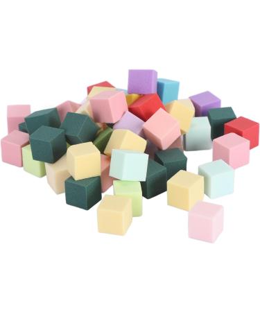 Nail Art Sponge Colorful Portable Multipurpose Nail Makeup Sponge Reusable Soft Compact for Applying Blush - Buy Online on GoSupps.com