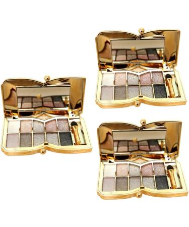 DOITOOL 3pcs Glitter & Makeup # Eyeshadow Mirror Flash Colorful Shadow Brush With Colors Eye 1 count (Pack of 1) As Shownx3pcs - Buy Online on GoSupps.com