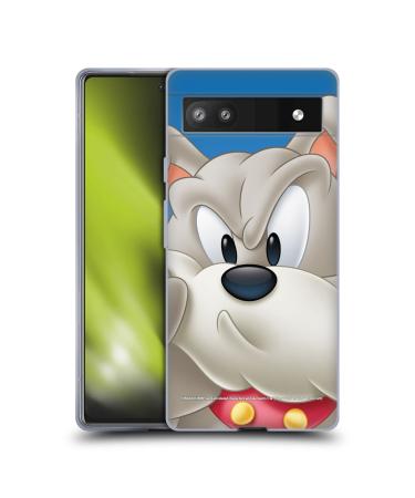 Head Case Designs Official Tom and Jerry Spike Full Face Soft Gel Handy Shell Cap