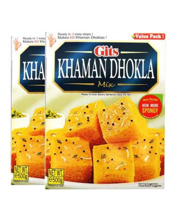 GITS Instant Snack Mix | Breakfast and Snack Mix GITS | Traditional Indian and Gujarati Snack (KHAMAN DHOKLA)