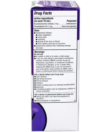 Children's Dimetapp Cold & Allergy 8oz - Fast Relief for Kids' Symptoms - Buy Online on GoSupps.com