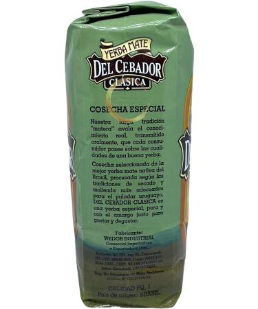 Premium Yerba Mate Del Cebador 1kg - High-Quality Argentine Loose Leaf Tea - Buy Online on GoSupps.com