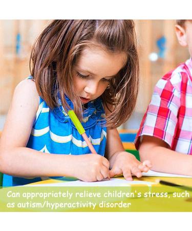 Bite Ring Necklace - LLmz 5 Silicone Chewing Trailers Sensory Teething Pendant for Kids & Adults with Anxiety - Buy Online on GoSupps.com