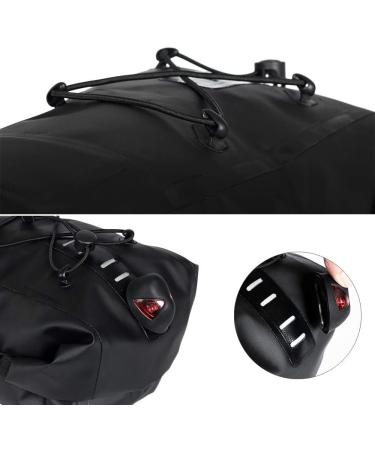 Waterproof Bicycle Saddle Bag 10L - Black | Rainproof Seat Bag for Mountain & Road Bikes - Professional Cycling Accessories - Buy Online on GoSupps.com