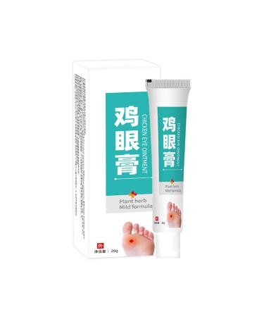 JIEJIEHOUSE Anticallus cream anticorn skin ointment corn remover callus remover foot gel against calluses and corns for women and men 20 g