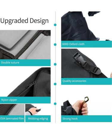 Adjustable Paddle Board Seat with Detachable Back Storage Bag - High Backrest Chair for Kayak, Canoe & Boat - Buy Online on GoSupps.com